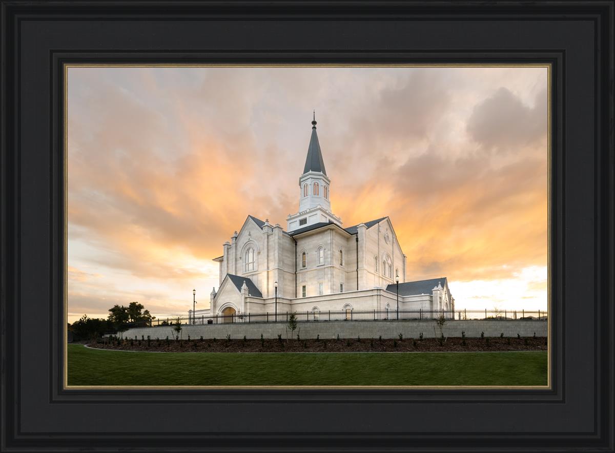 Taylorsville Utah Golden Sunset