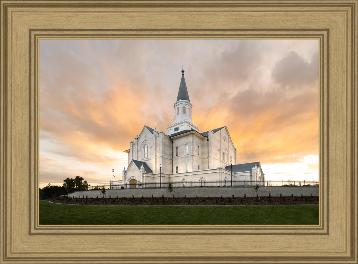 Taylorsville Utah Golden Sunset