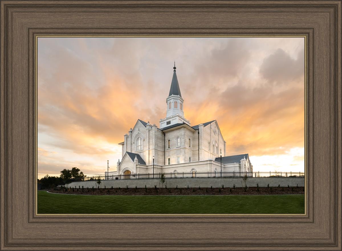 Taylorsville Utah Golden Sunset