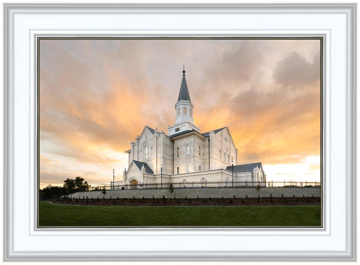 Taylorsville Utah Golden Sunset