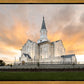 Taylorsville Utah Golden Sunset