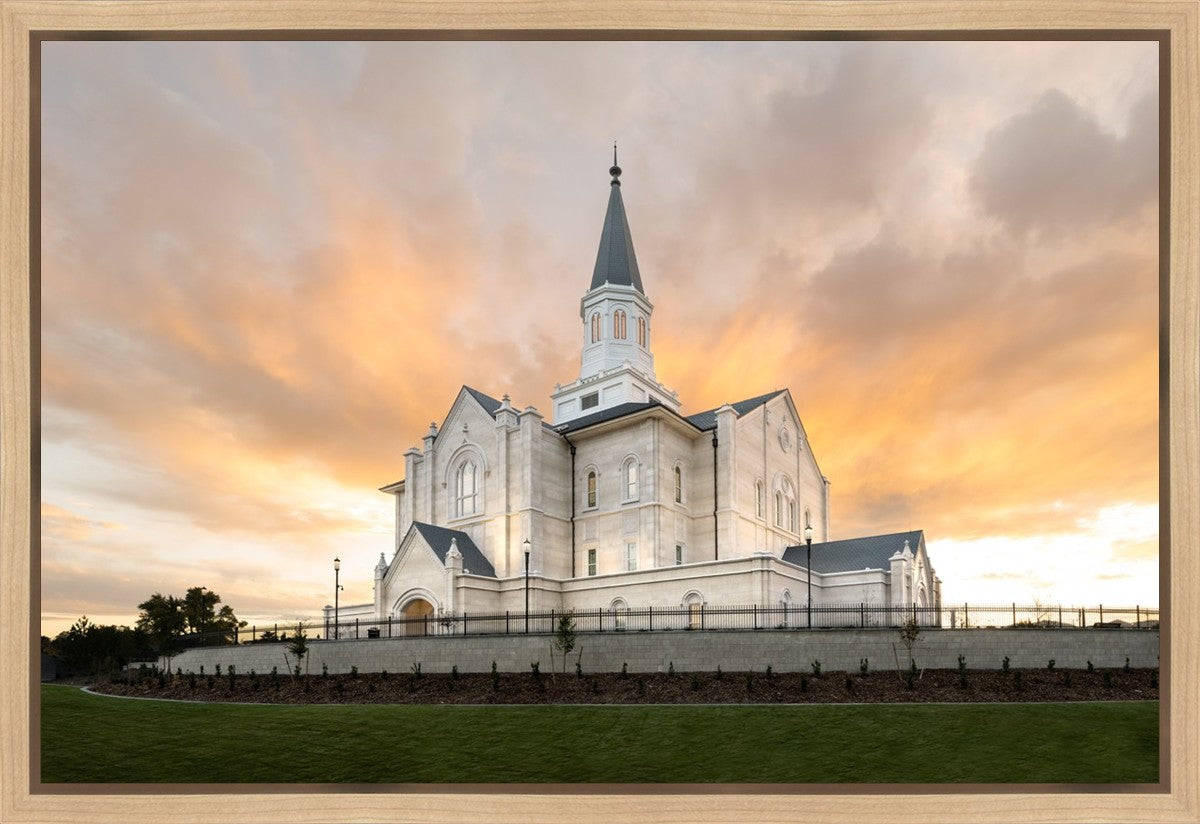 Taylorsville Utah Golden Sunset