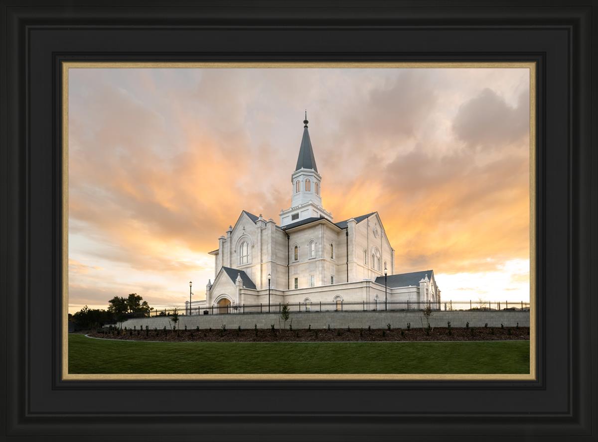 Taylorsville Utah Golden Sunset