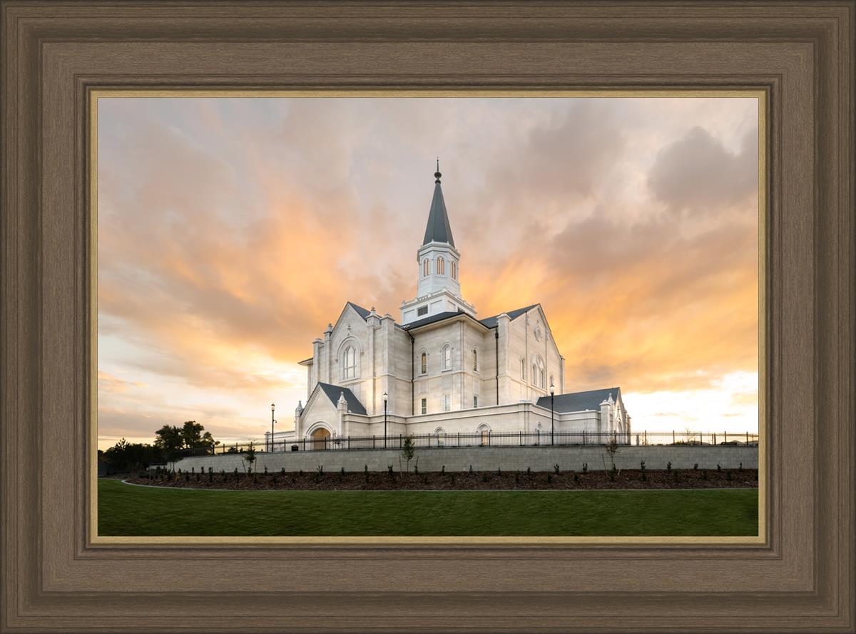 Taylorsville Utah Golden Sunset
