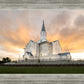 Taylorsville Utah Golden Sunset