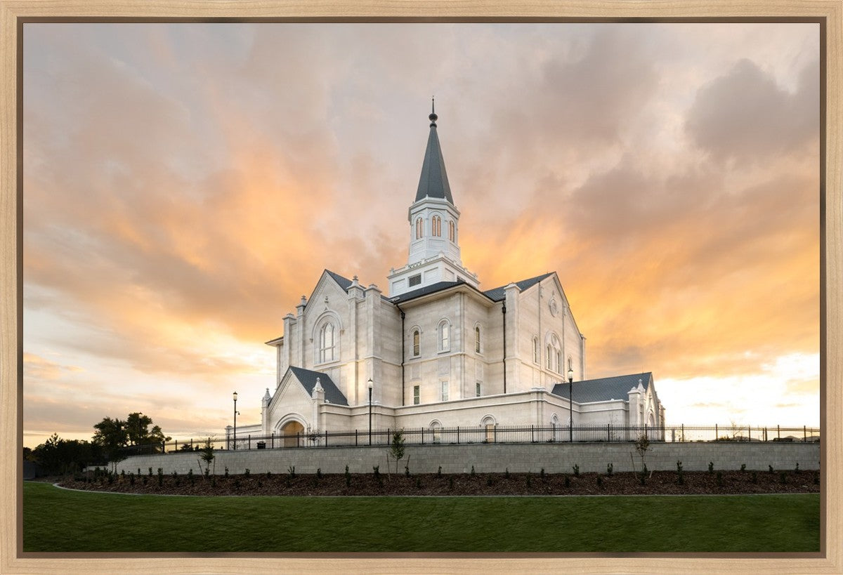Taylorsville Utah Golden Sunset
