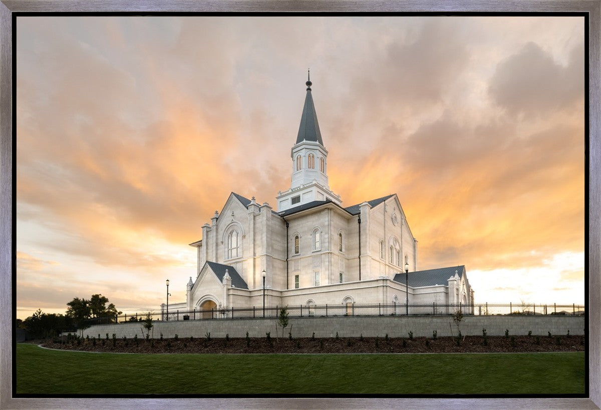 Taylorsville Utah Golden Sunset