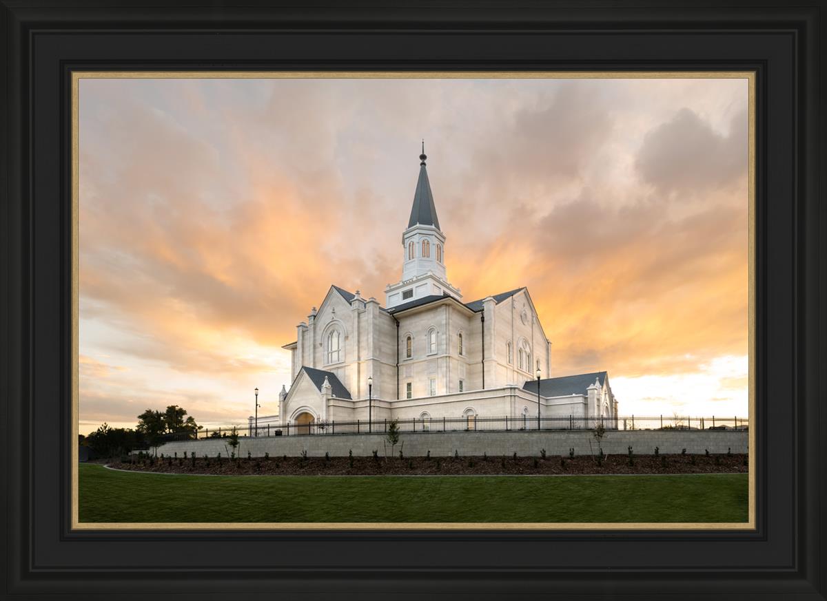 Taylorsville Utah Golden Sunset