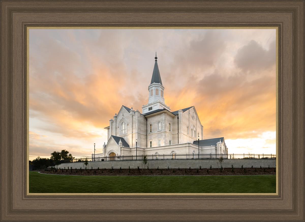 Taylorsville Utah Golden Sunset
