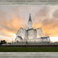 Taylorsville Utah Golden Sunset