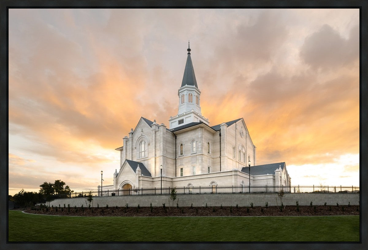 Taylorsville Utah Golden Sunset
