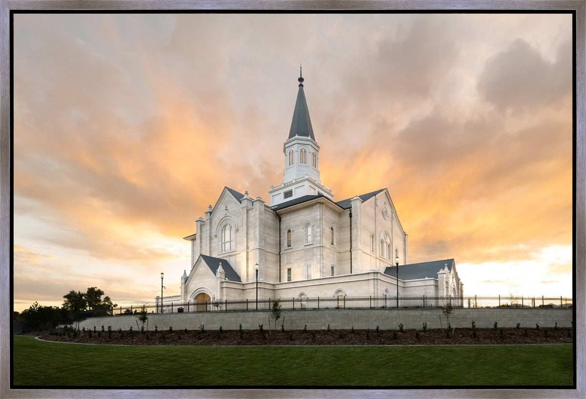 Taylorsville Utah Golden Sunset