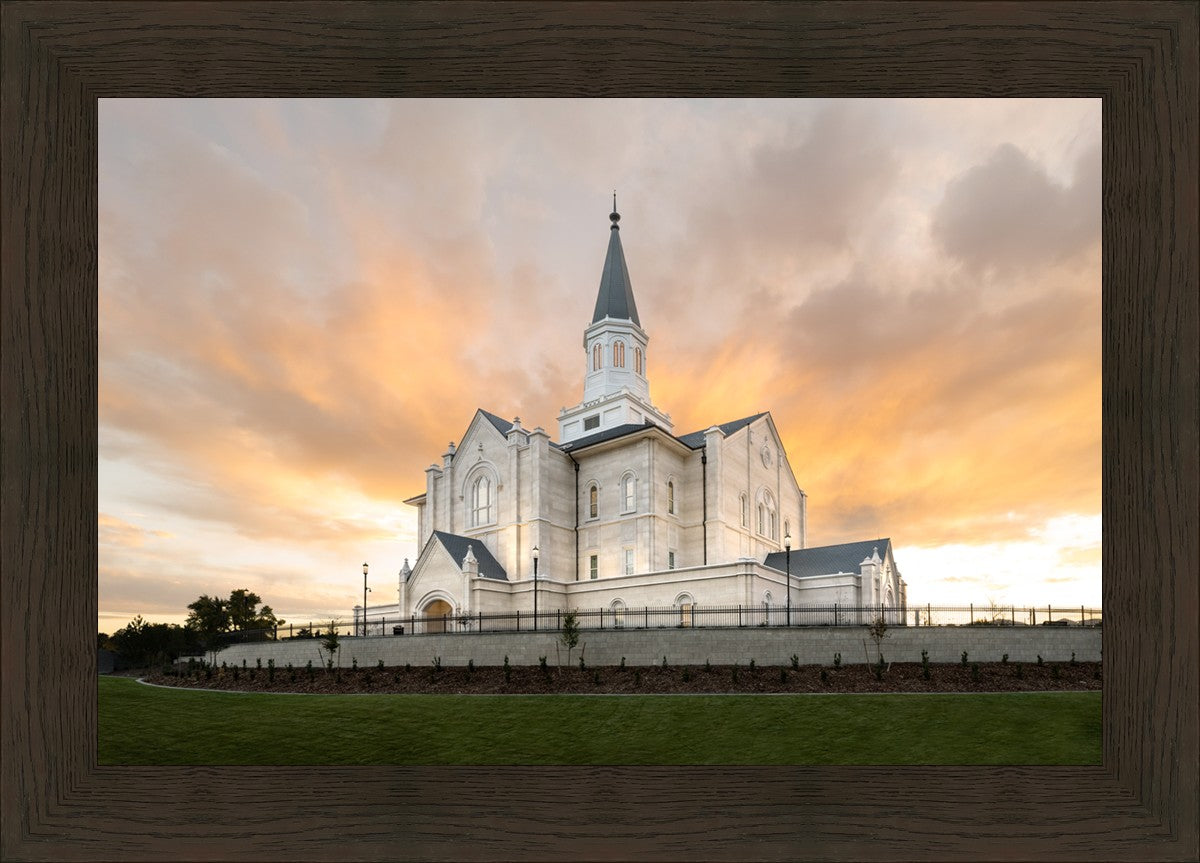 Taylorsville Utah Golden Sunset