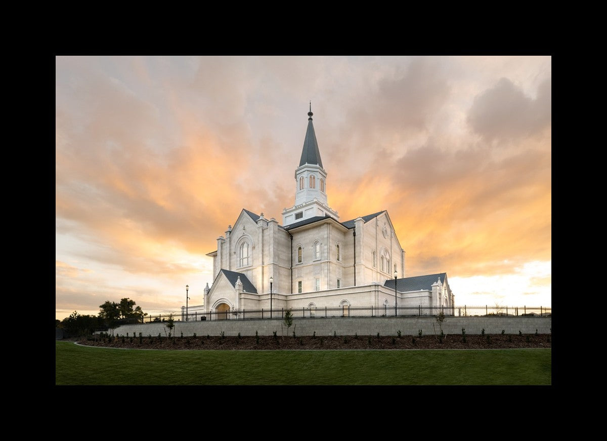 Taylorsville Utah Golden Sunset