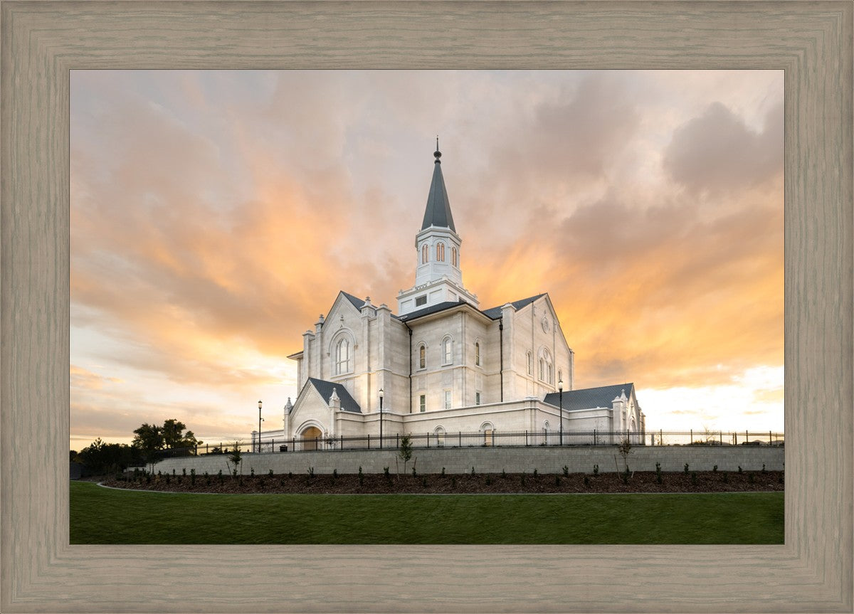 Taylorsville Utah Golden Sunset