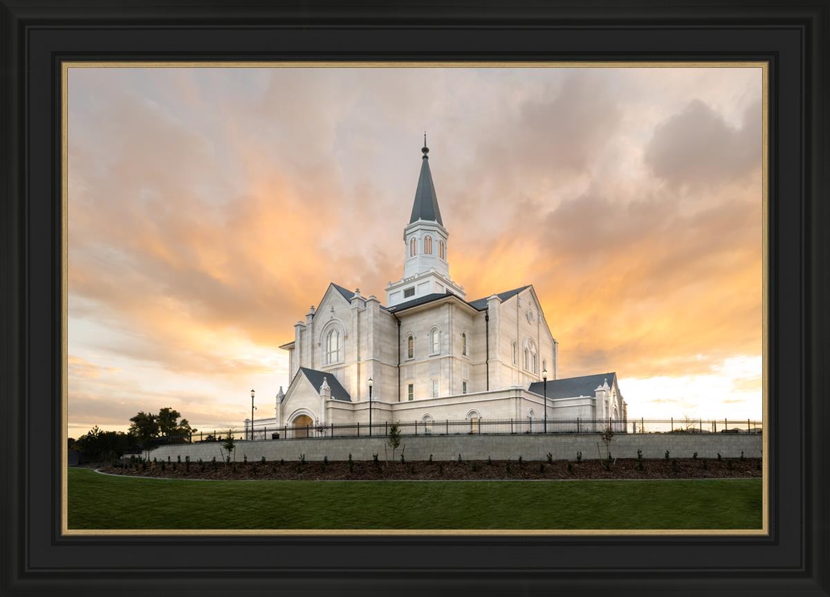 Taylorsville Utah Golden Sunset