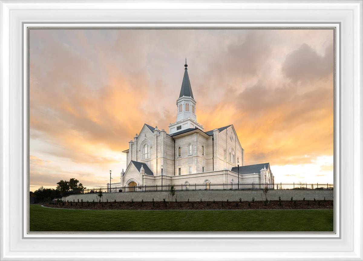 Taylorsville Utah Golden Sunset