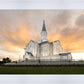 Taylorsville Utah Golden Sunset