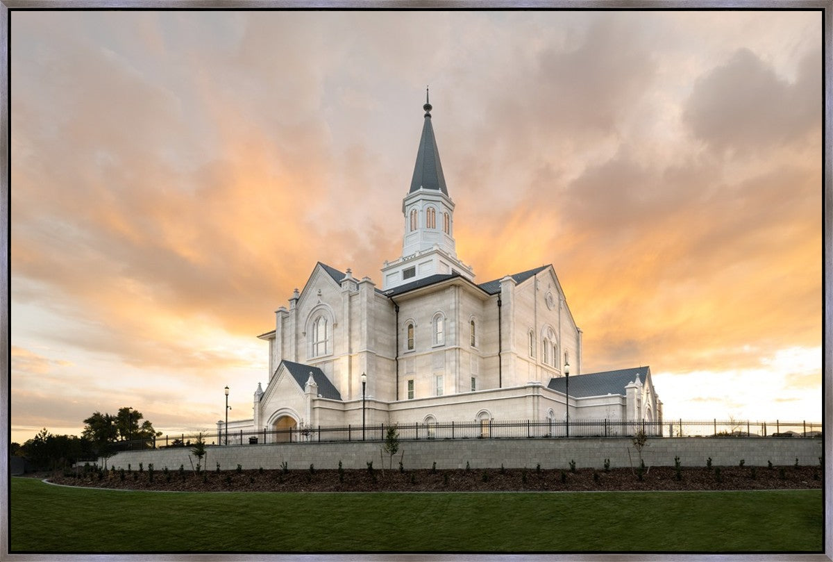 Taylorsville Utah Golden Sunset