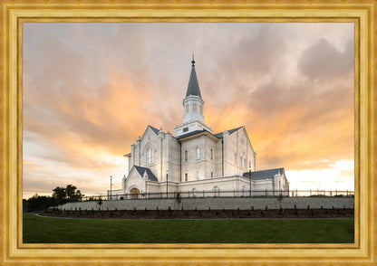 Taylorsville Utah Golden Sunset