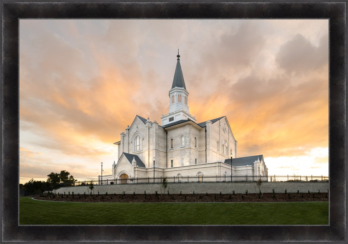 Taylorsville Utah Golden Sunset