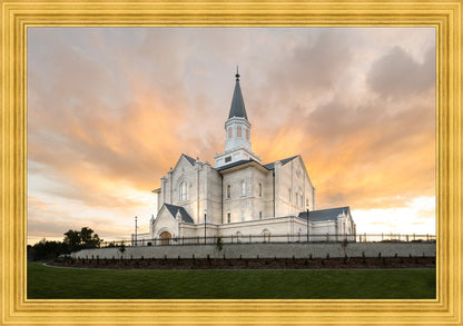 Taylorsville Utah Golden Sunset