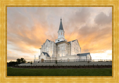 Taylorsville Utah Golden Sunset