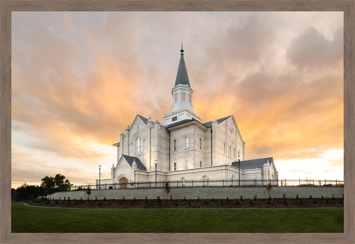 Taylorsville Utah Golden Sunset
