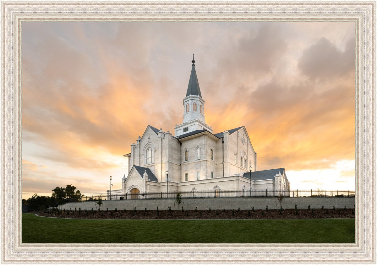 Taylorsville Utah Golden Sunset