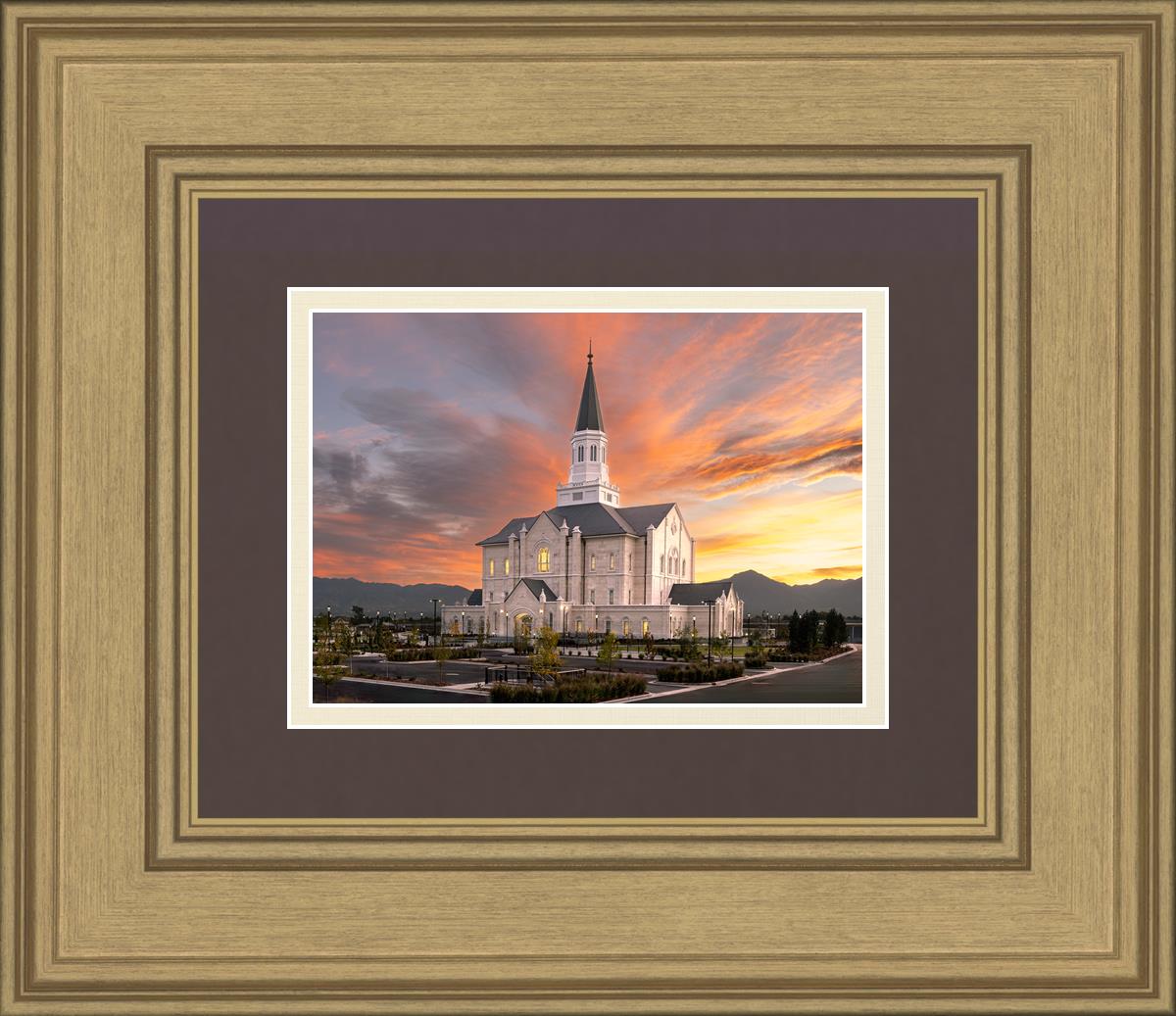 Taylorsville Utah Glory Sunrise
