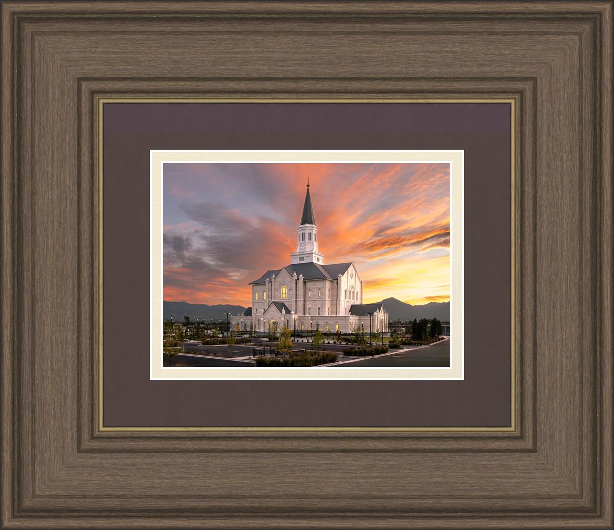 Taylorsville Utah Glory Sunrise