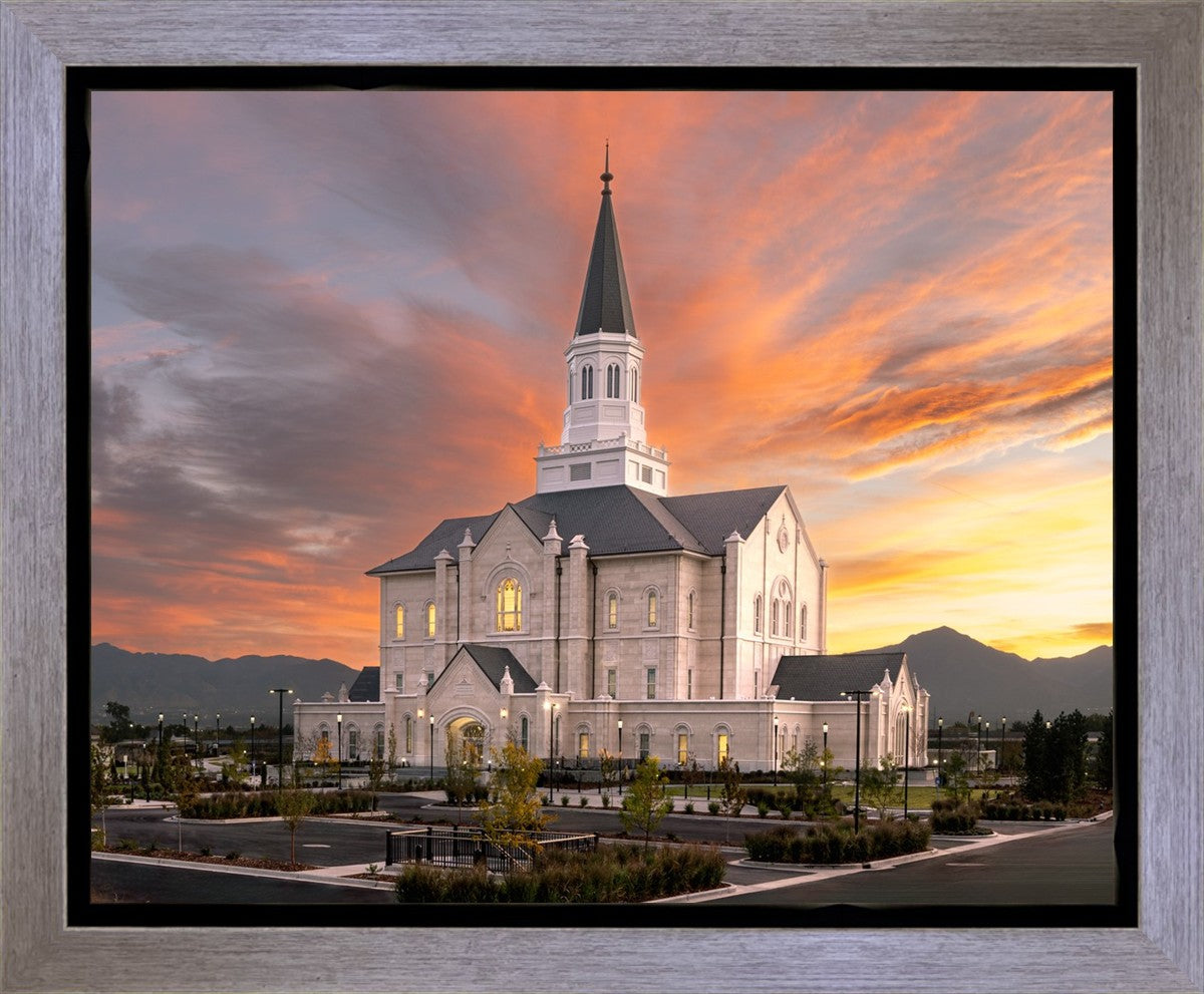 Taylorsville Utah Glory Sunrise