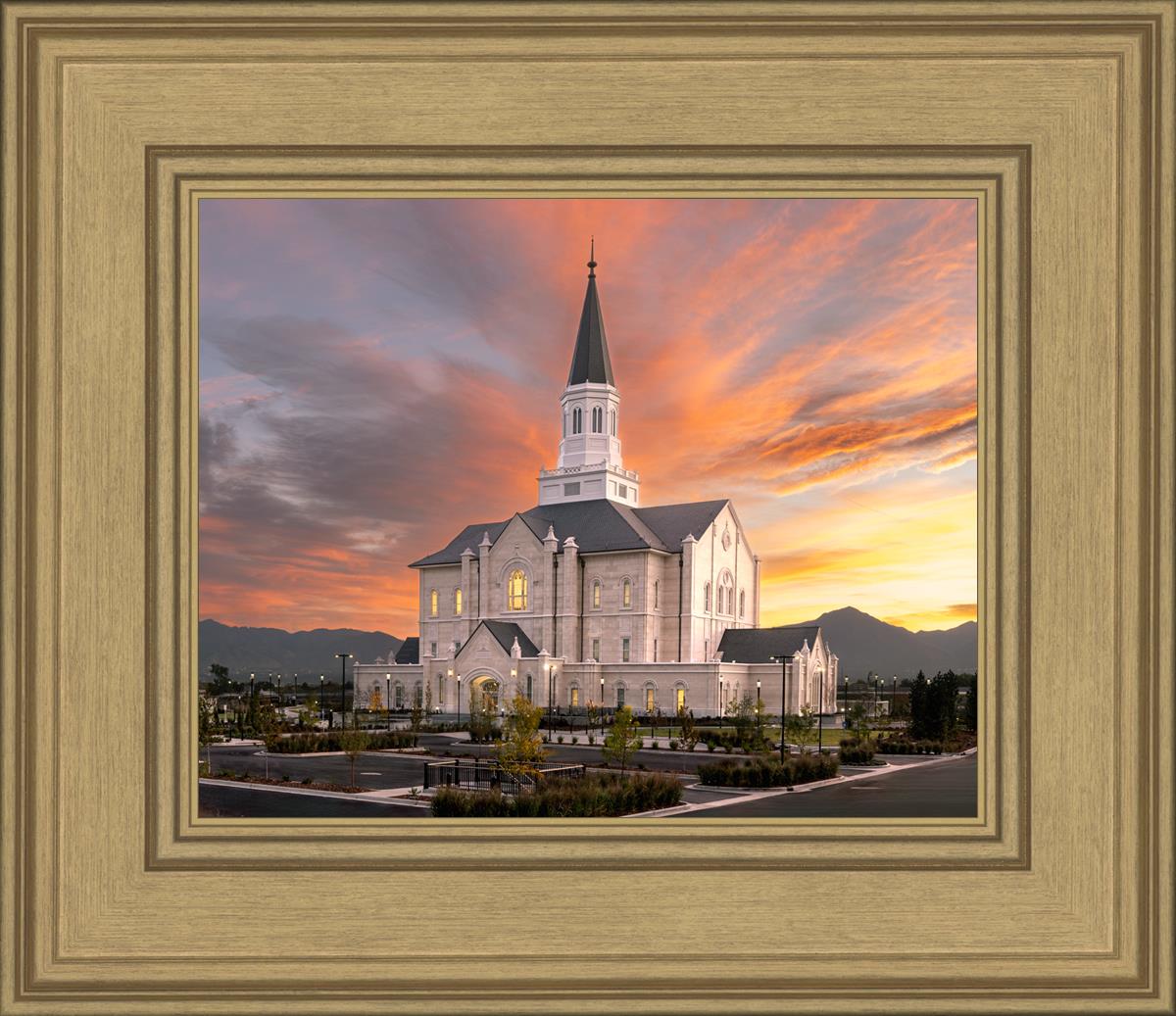 Taylorsville Utah Glory Sunrise