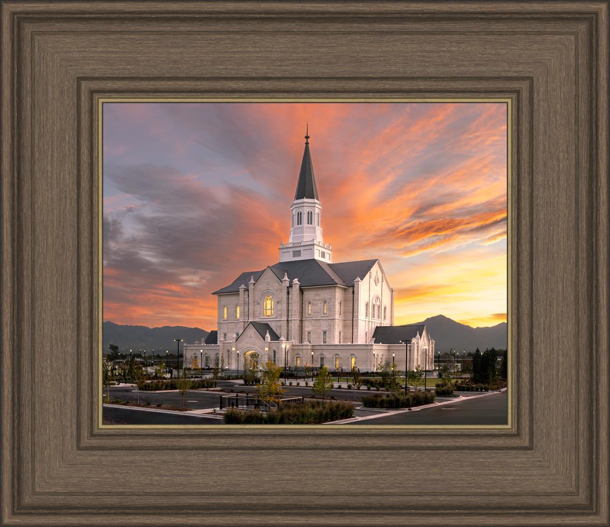 Taylorsville Utah Glory Sunrise