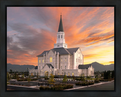 Taylorsville Utah Glory Sunrise