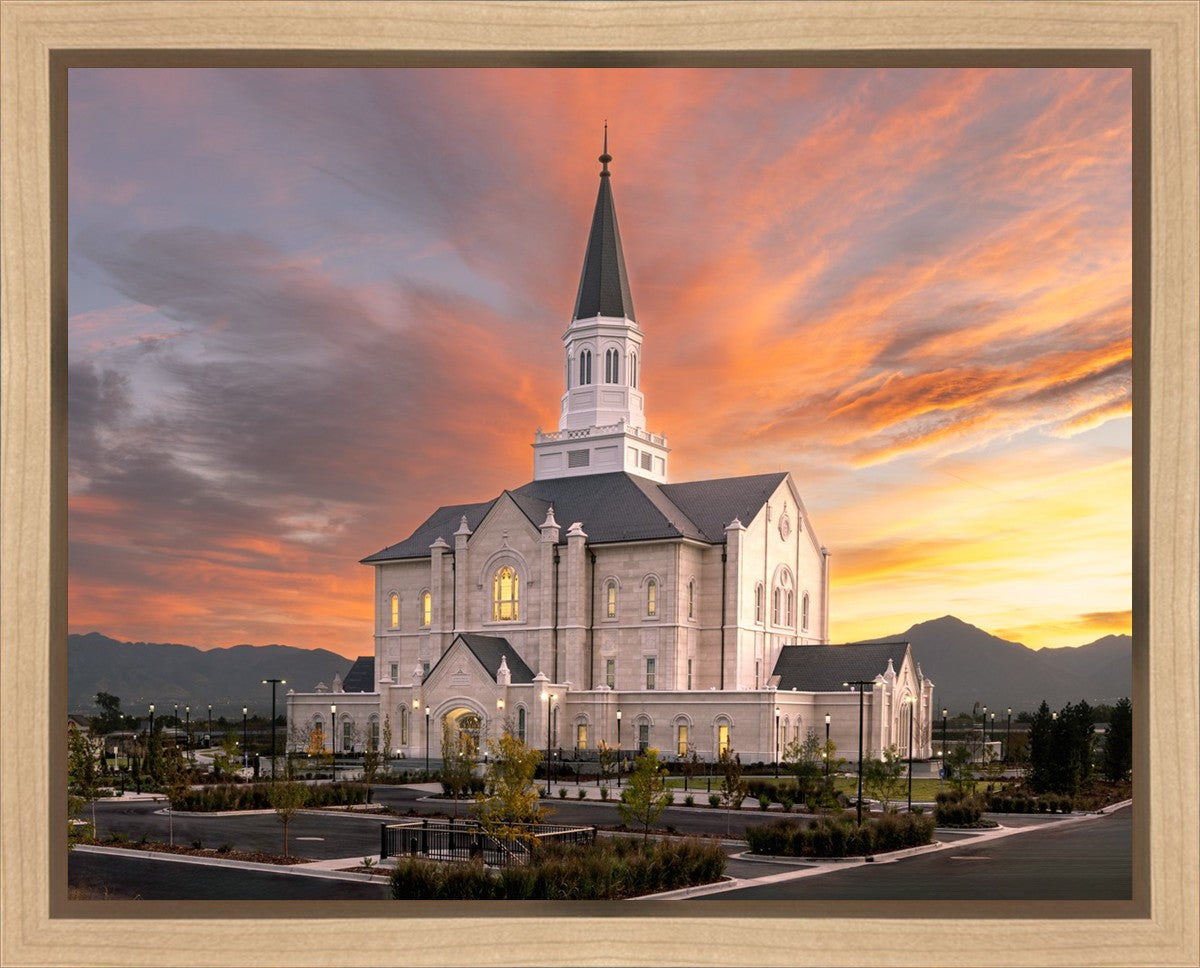 Taylorsville Utah Glory Sunrise