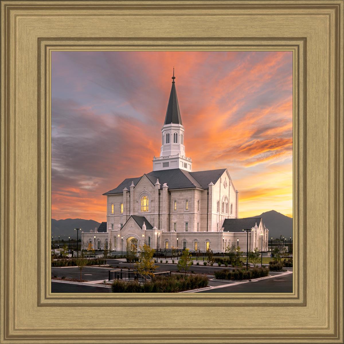 Taylorsville Utah Glory Sunrise