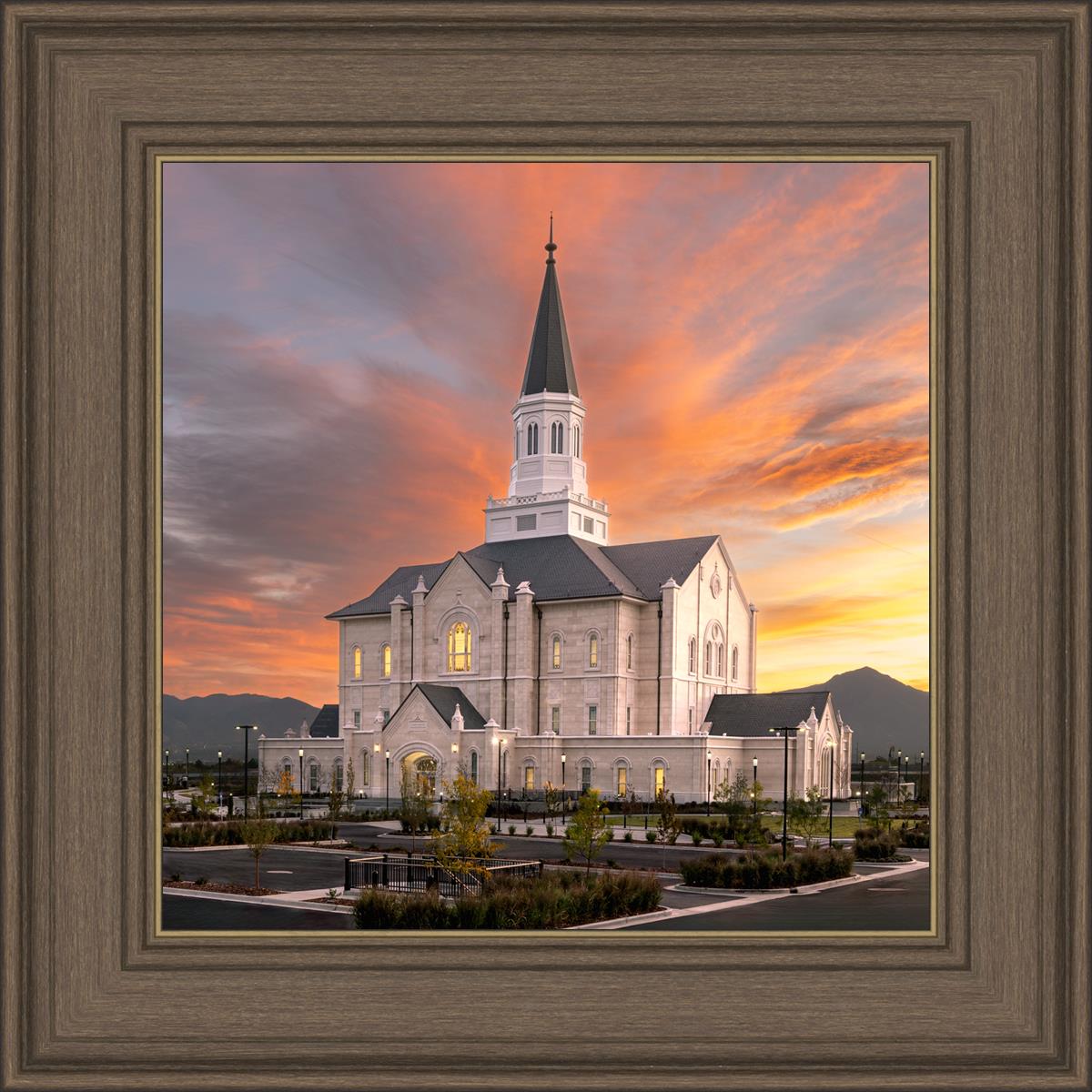 Taylorsville Utah Glory Sunrise