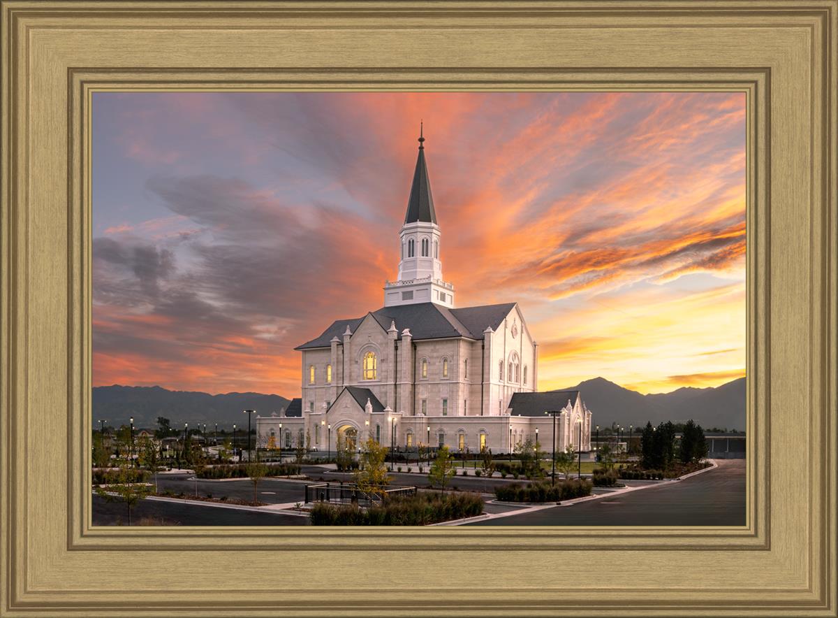 Taylorsville Utah Glory Sunrise