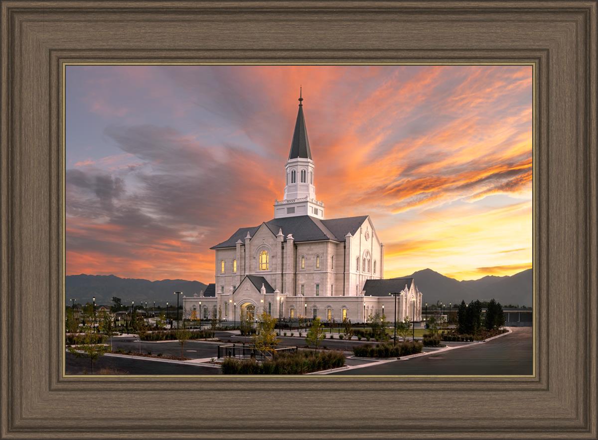 Taylorsville Utah Glory Sunrise