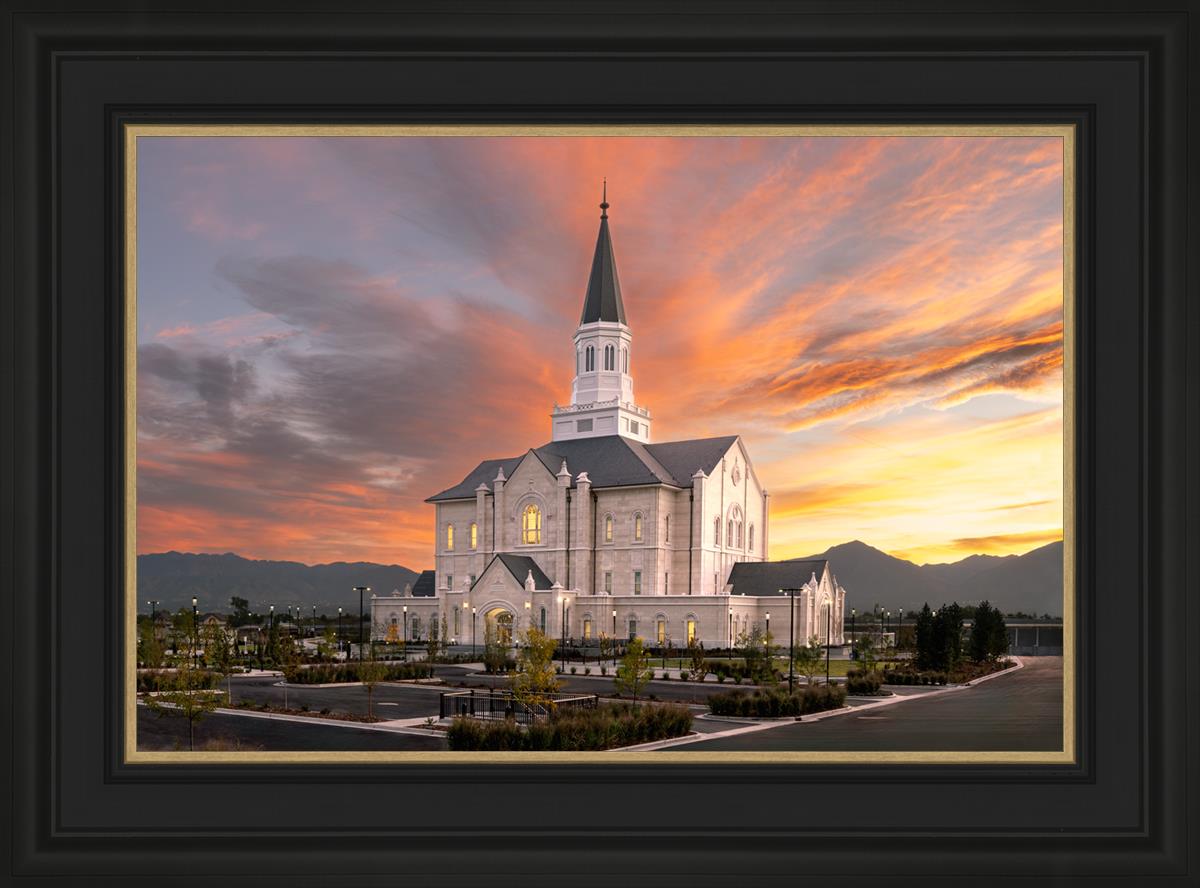 Taylorsville Utah Glory Sunrise