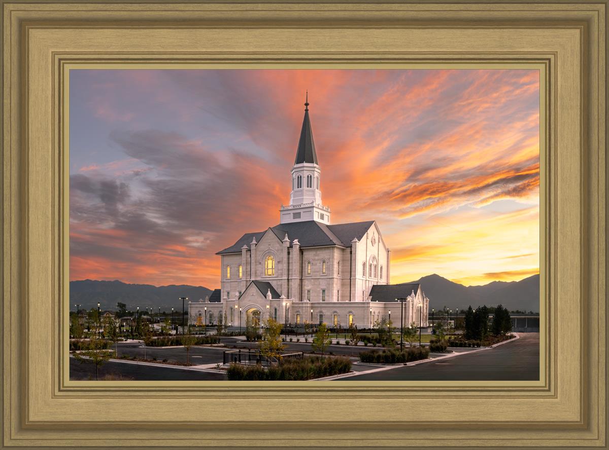 Taylorsville Utah Glory Sunrise