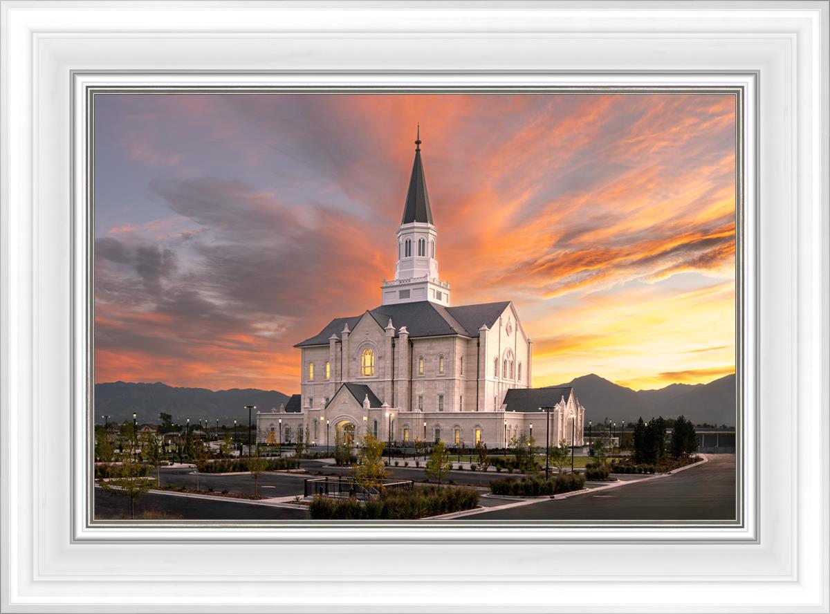 Taylorsville Utah Glory Sunrise