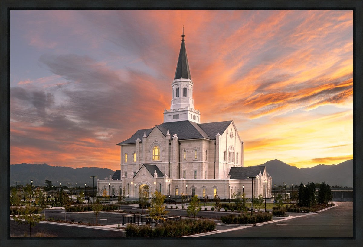 Taylorsville Utah Glory Sunrise