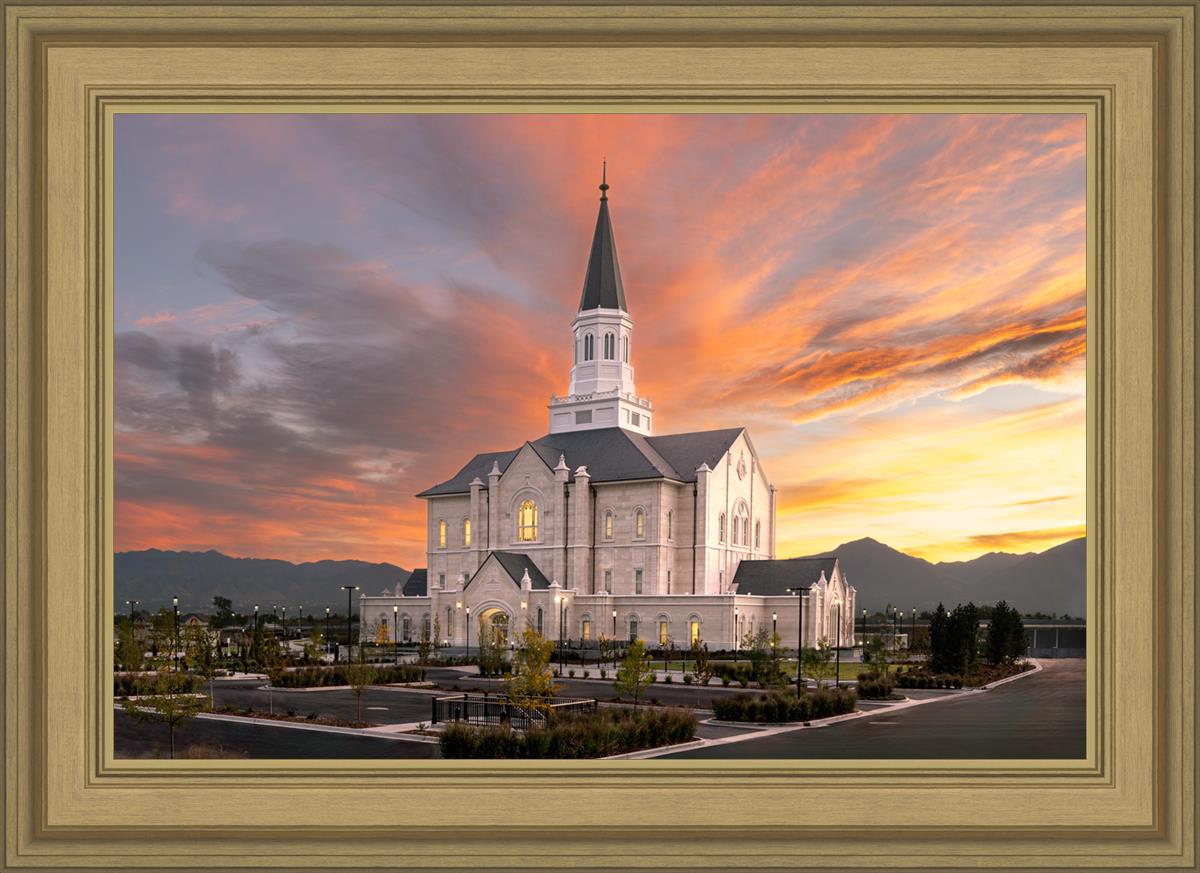 Taylorsville Utah Glory Sunrise