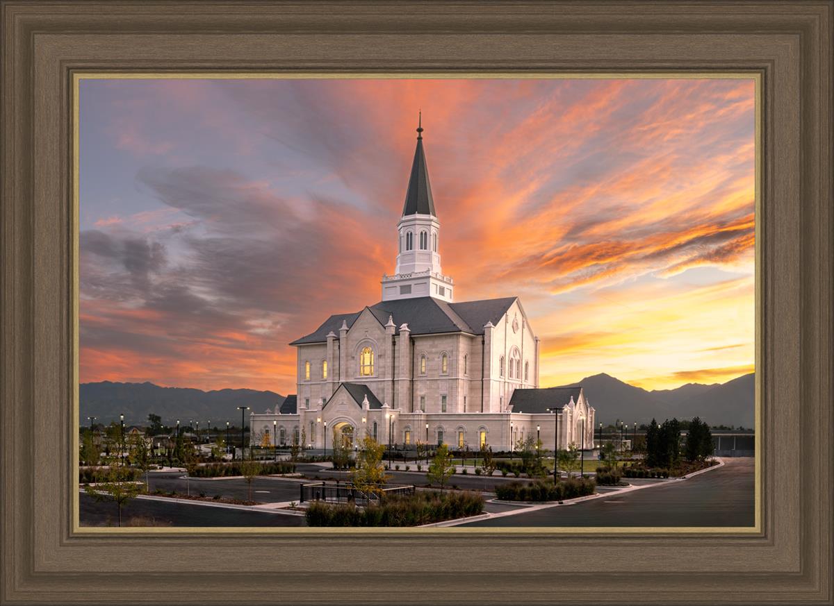 Taylorsville Utah Glory Sunrise