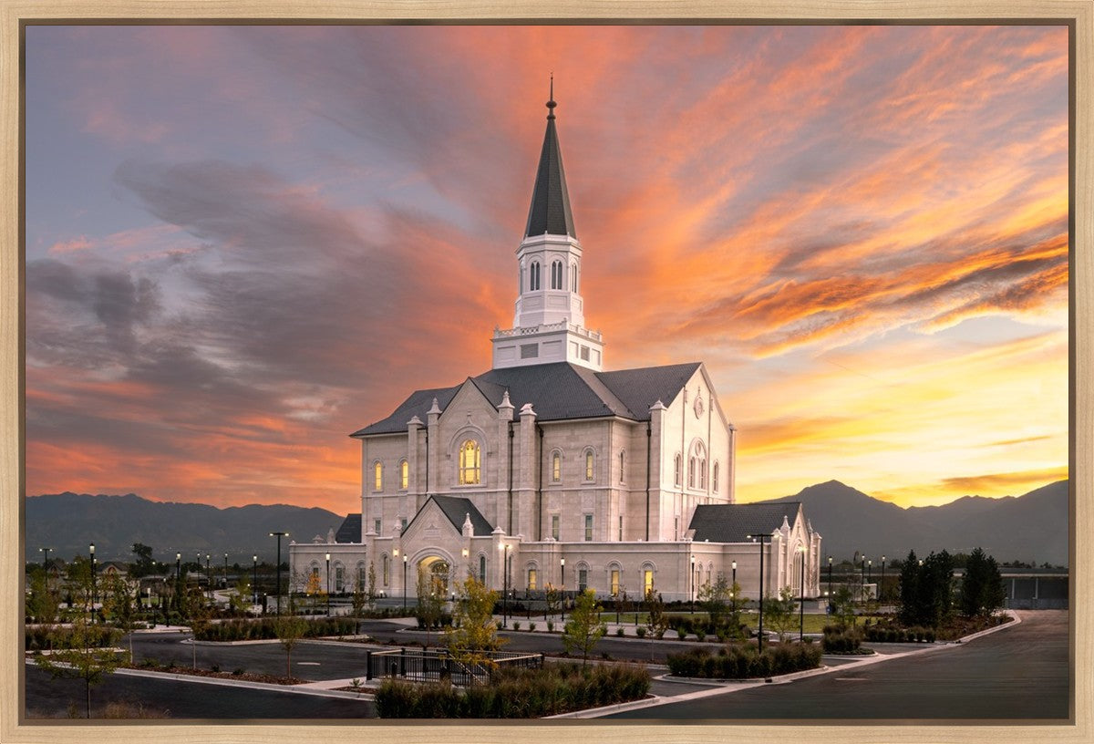 Taylorsville Utah Glory Sunrise