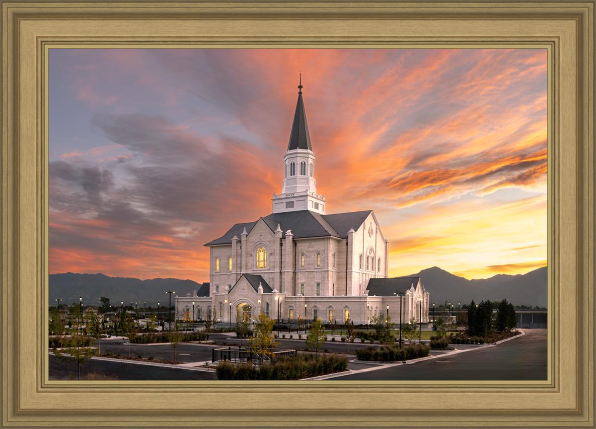 Taylorsville Utah Glory Sunrise