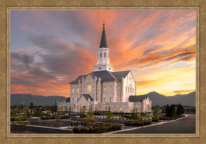 Taylorsville Utah Glory Sunrise