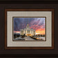 Saratoga Springs Utah Colorful Sunrise